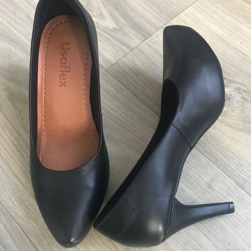 Scarpin meia pata store usaflex