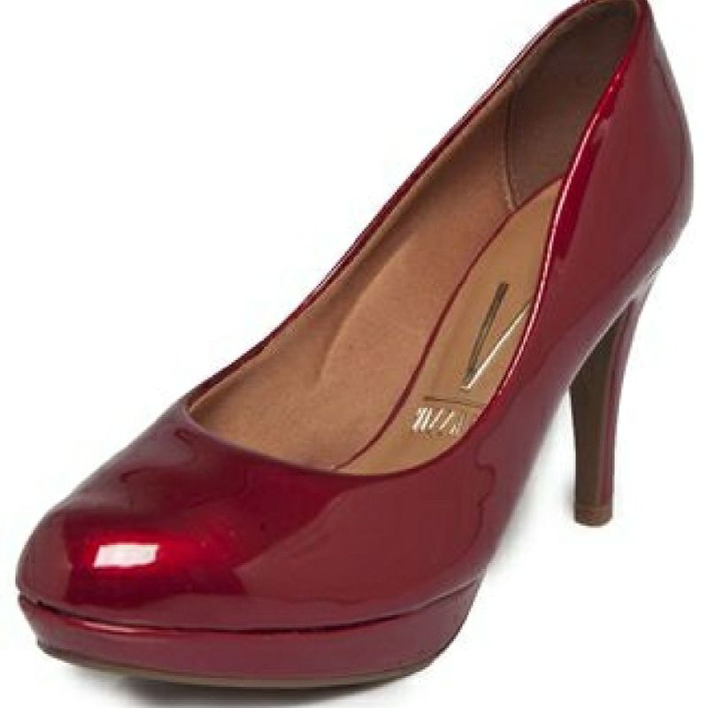 Scarpin meia hot sale pata vinho