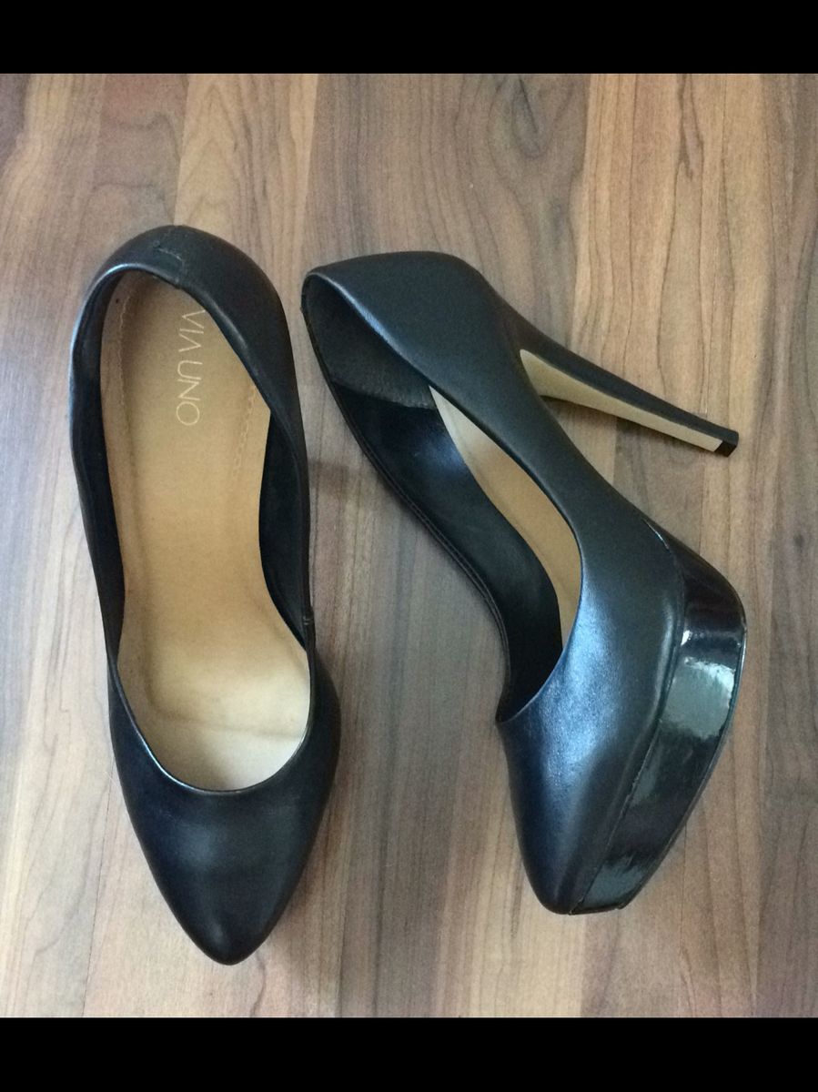 sapato meia pata via uno