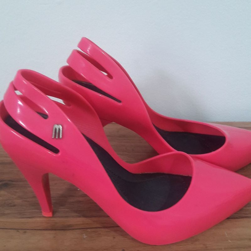 Scarpin Melissa Salto Medio Scarpin Salto Fino Melissa Ava Rosa