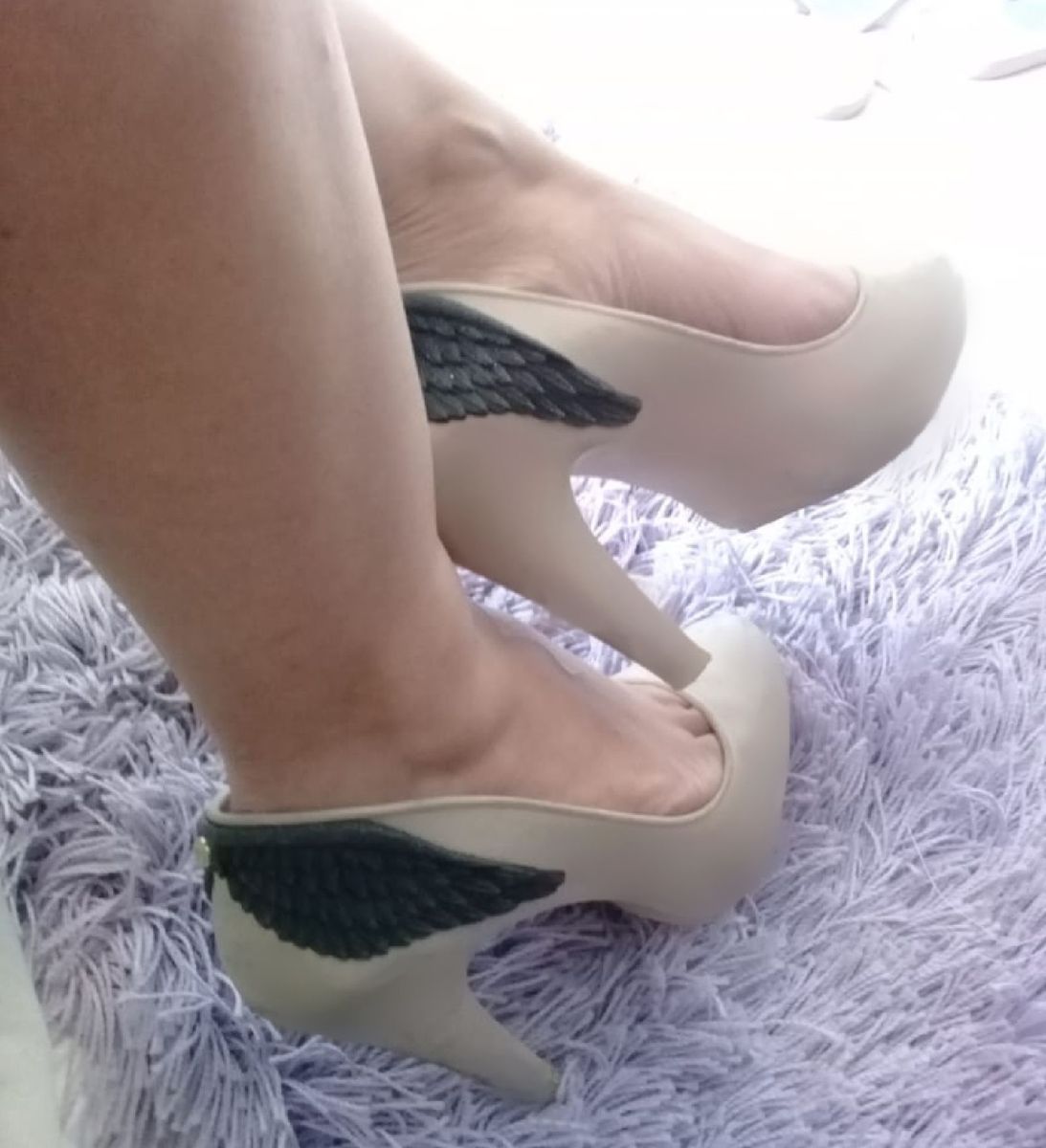 scarpin cor gelo