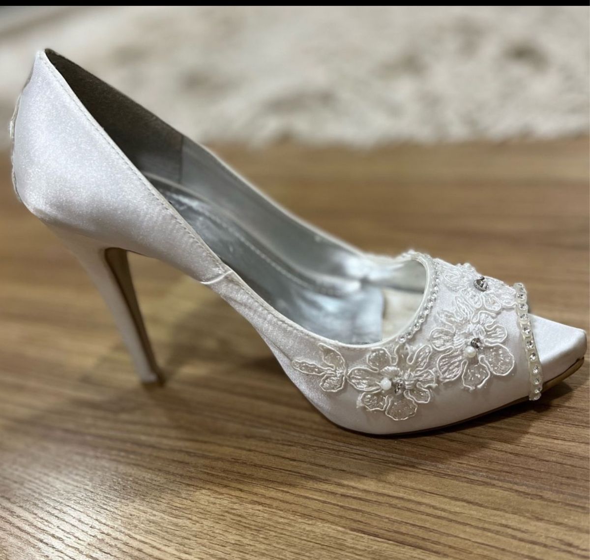Scarpin Noiva Sapato Feminino Marines Usado 76970062 enjoei