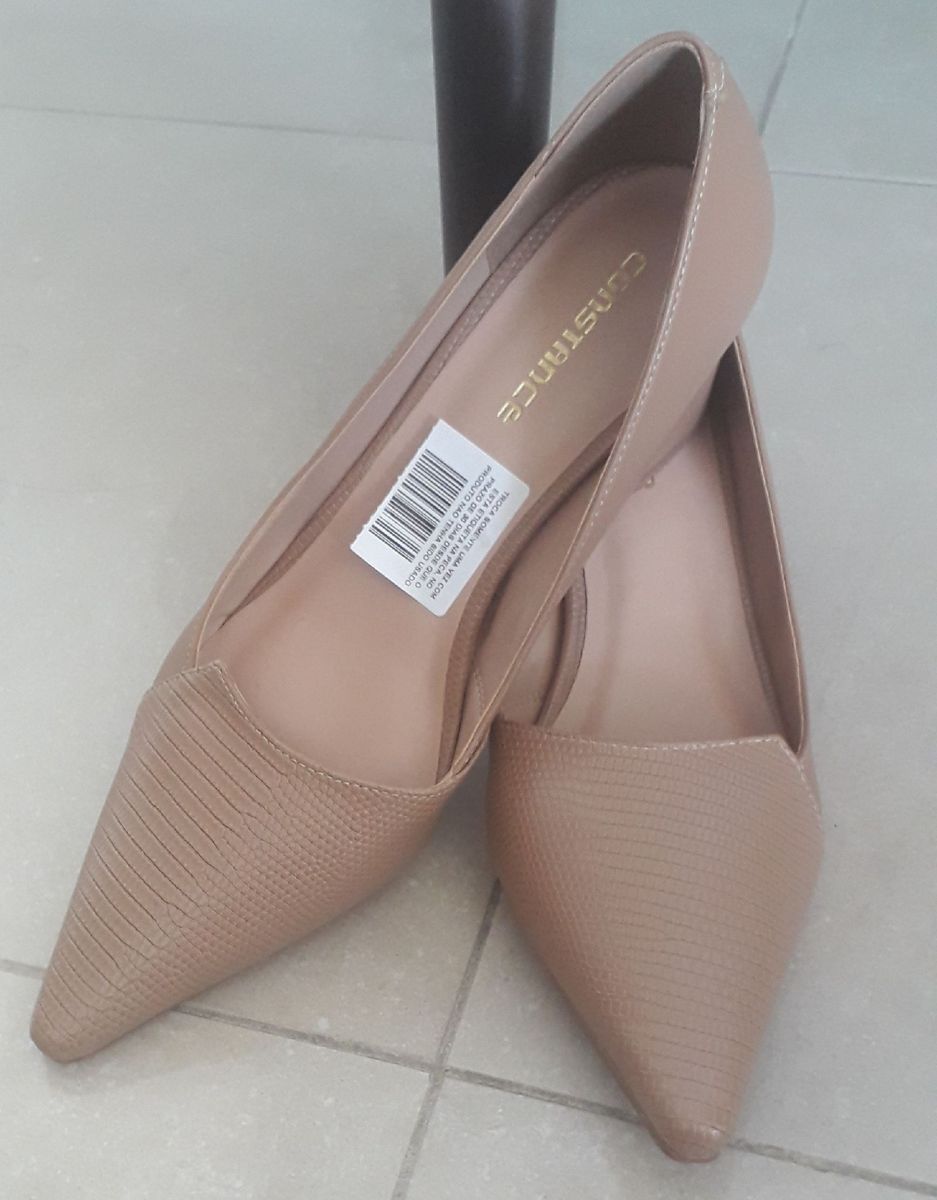 Scarpin nude hot sale constance