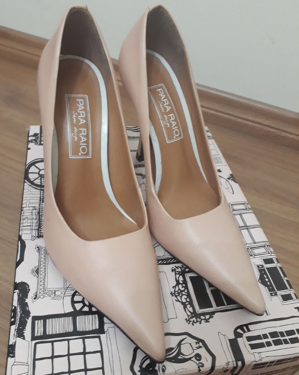 scarpin nude rosado