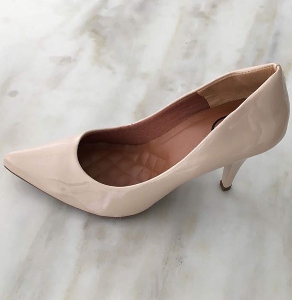 scarpin nude confort