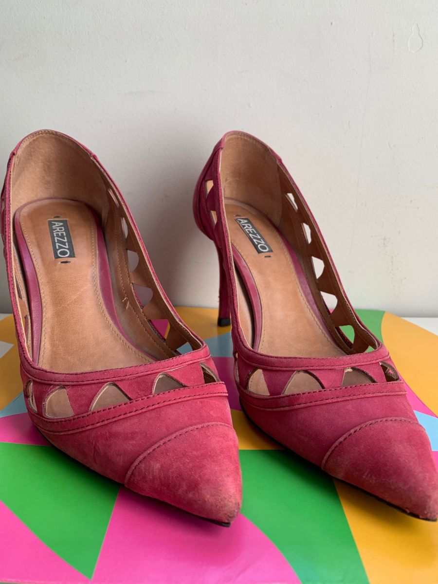 Scarpin sales pink arezzo