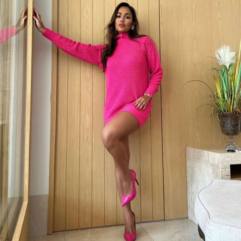 Scarpin Pink de Verniz Sapato Feminino Angela Galvao Nunca Usado