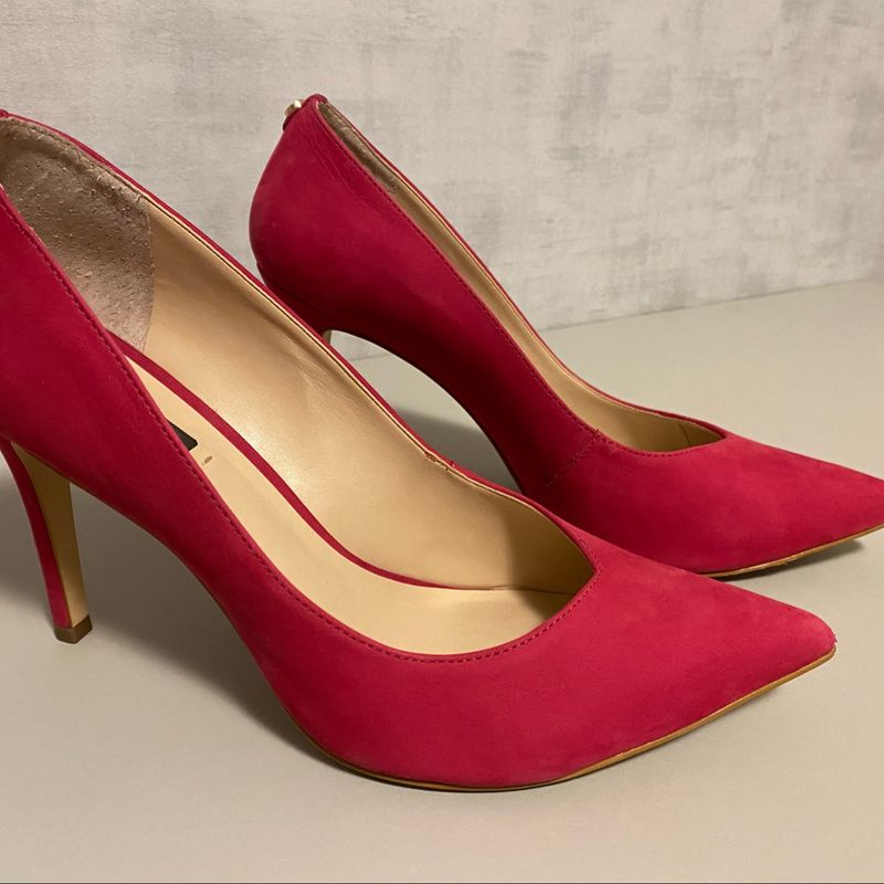 Scarpin pink hot sale jorge bischoff