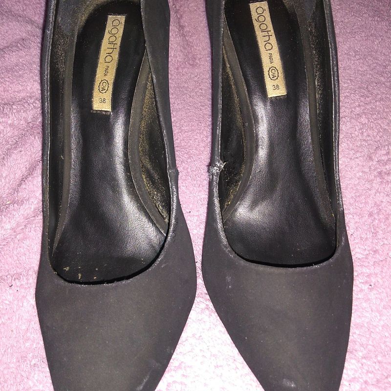 Scarpin 2024 preto c&a