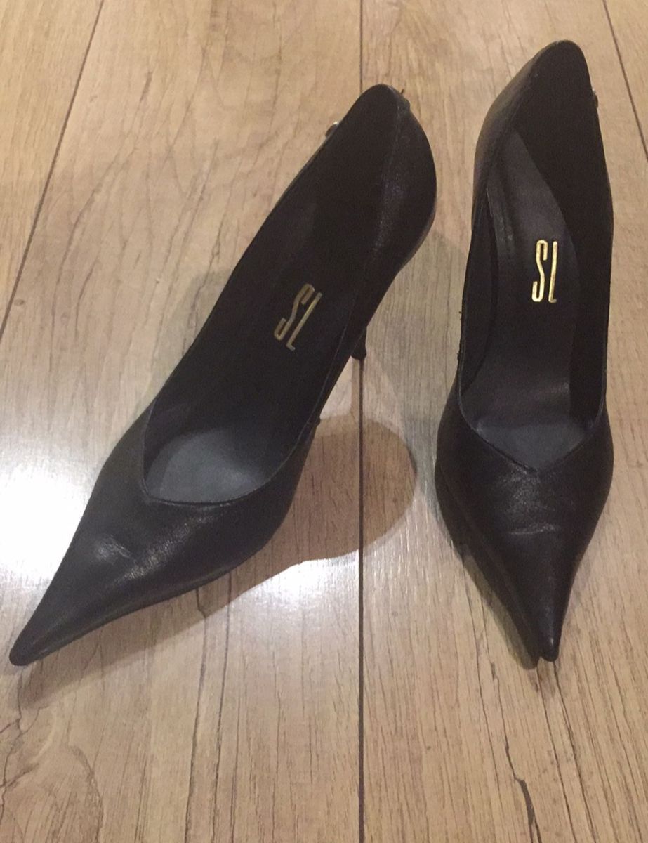 scarpin santa lolla preto