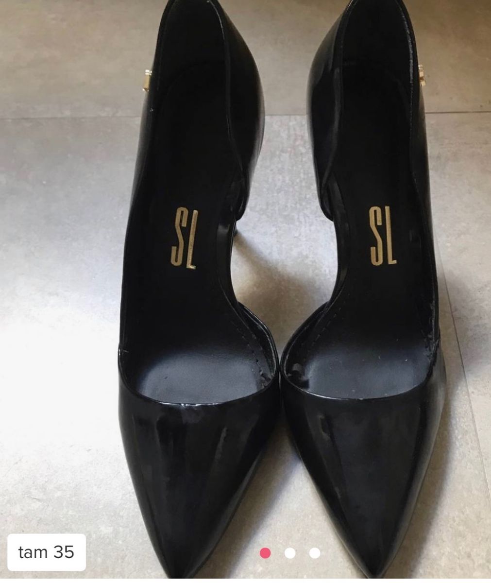 scarpin preto 35