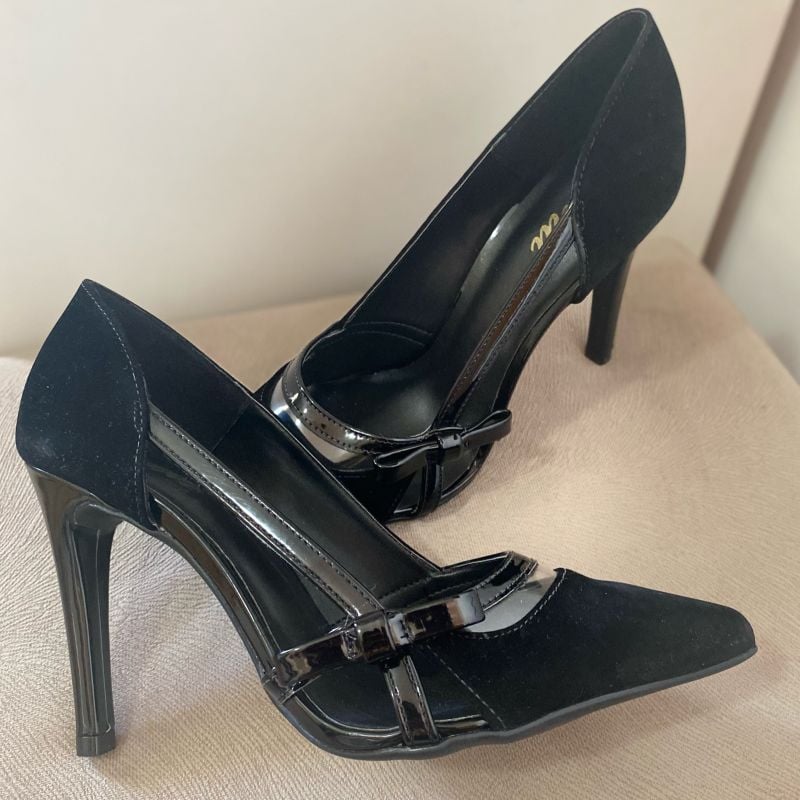 Scarpin preto sale 35