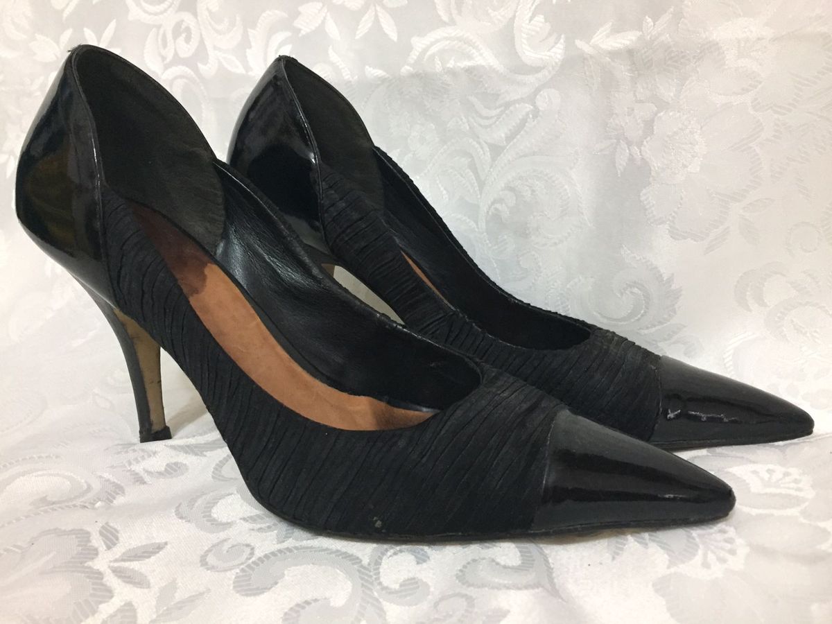 scarpin vinil via uno