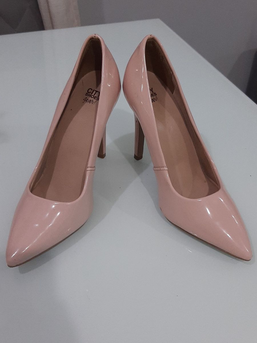 scarpin rosa nude