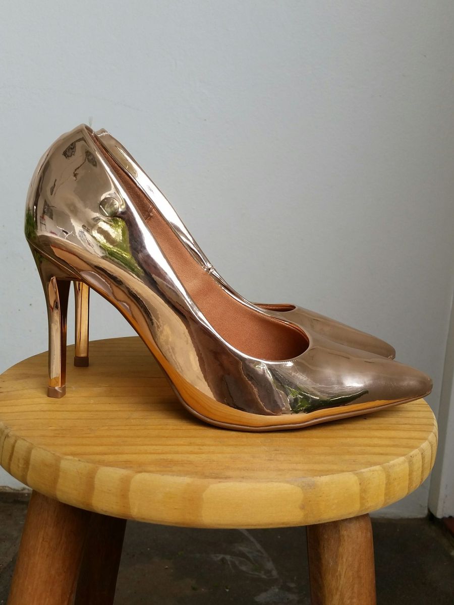 scarpin vizzano rose gold