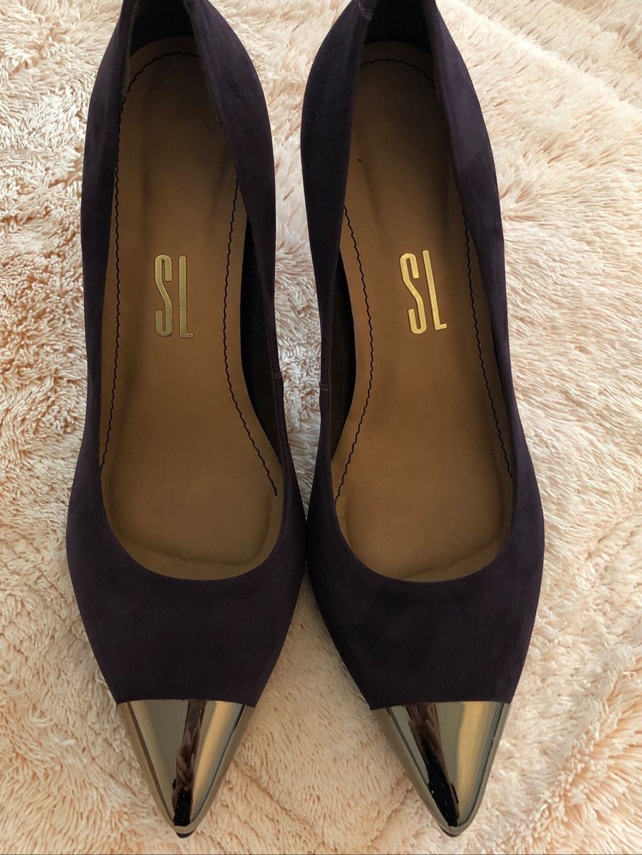 scarpin roxo santa lolla