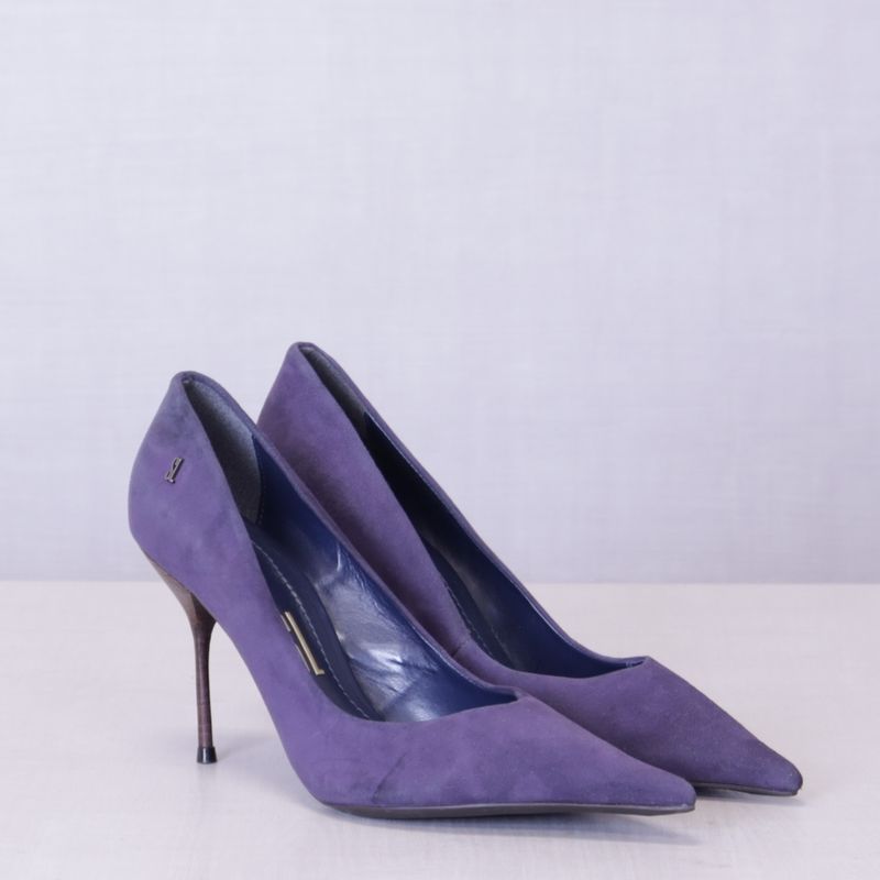 Scarpin roxo hot sale santa lolla