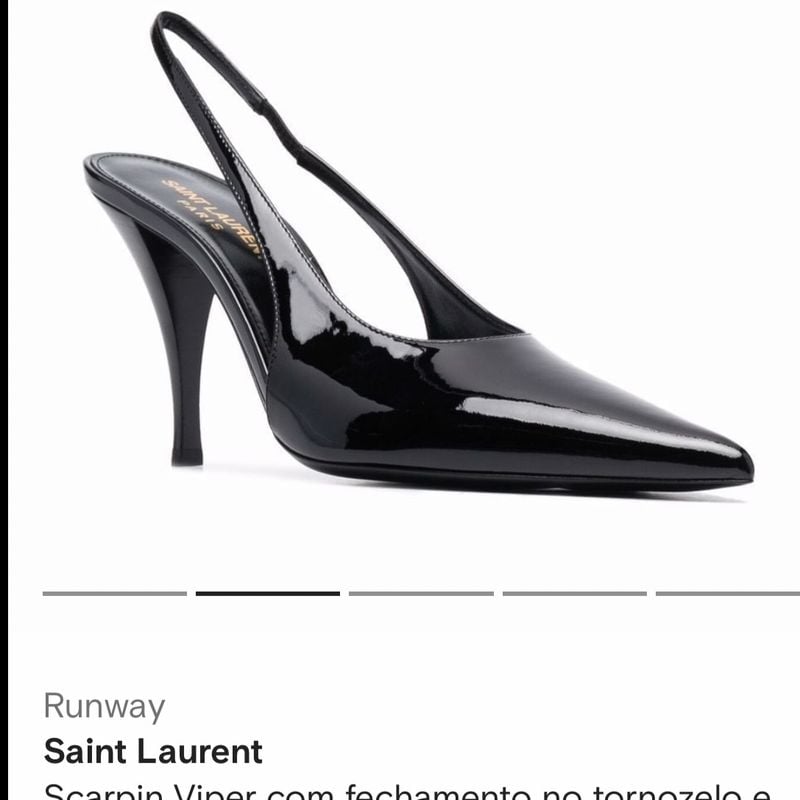 Sapato yves store saint laurent feminino