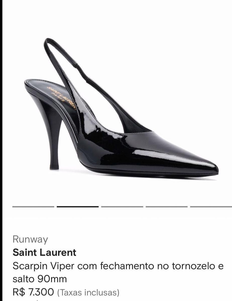 Scarpin store saint laurent