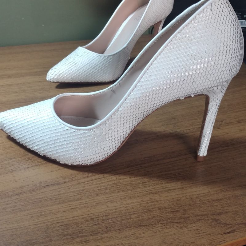 Scarpin schutz hot sale branco