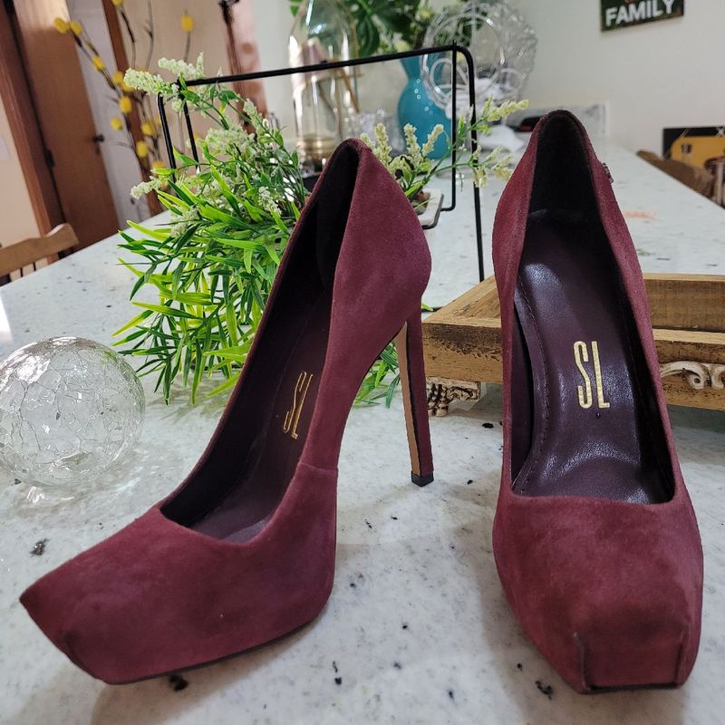 Scarpin marsala sale santa lolla