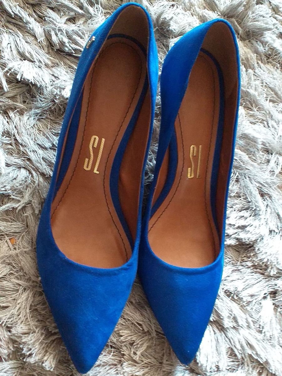 scarpin santa lolla azul