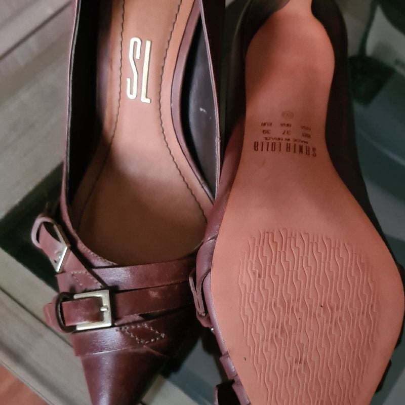 Scarpin marsala sale santa lolla