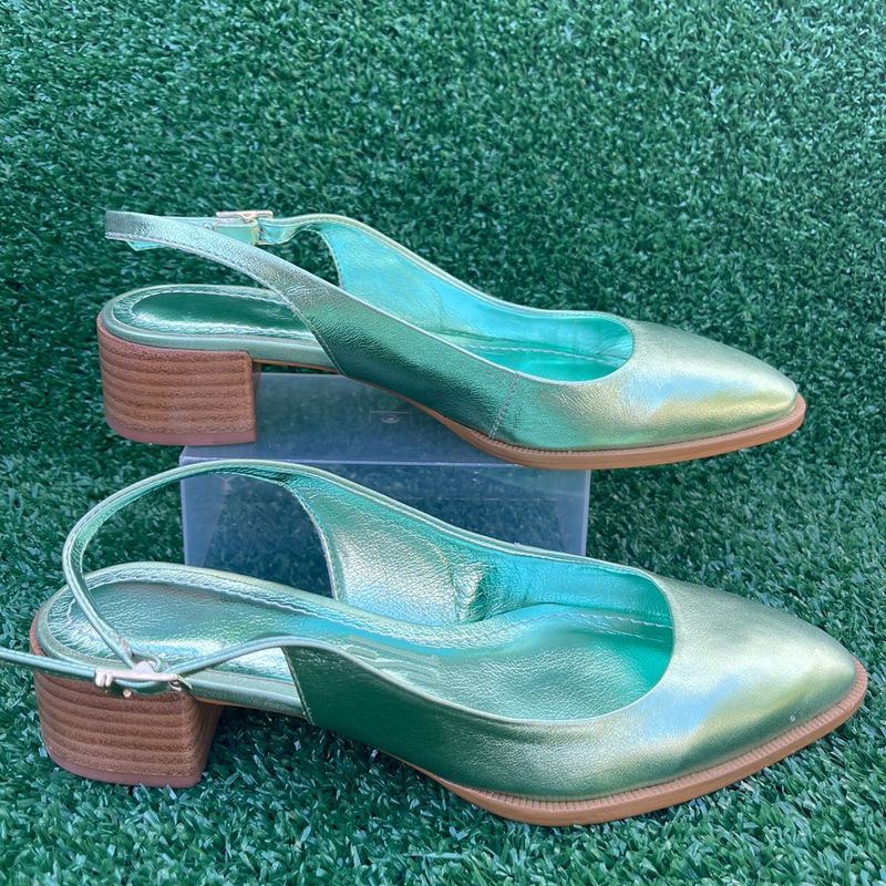 Scarpin santa lolla sales verde