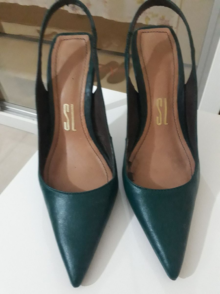 scarpin santa lolla verde