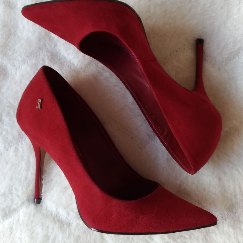 Santa lolla scarpin store vermelho