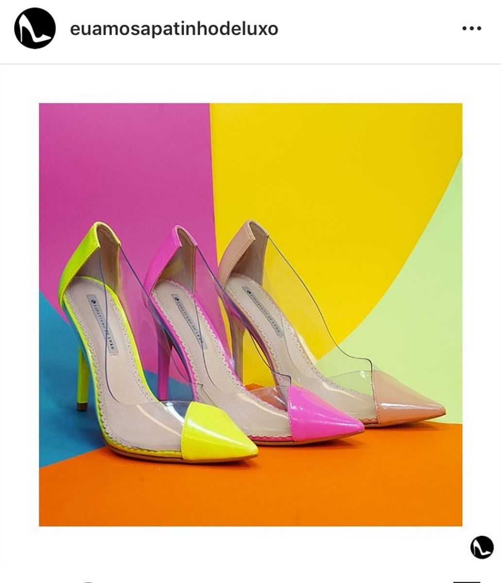 scarpin sapatinho de luxo