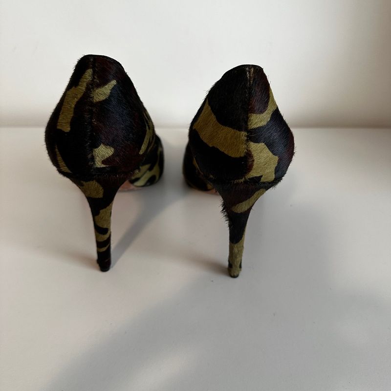 Scarpin best sale camuflado schutz