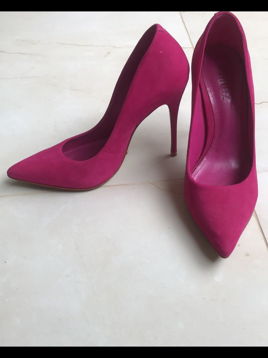 scarpin pink schutz