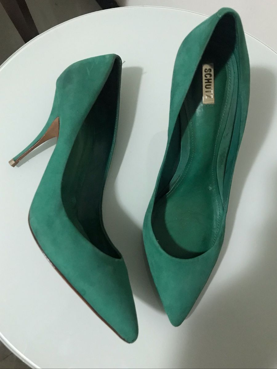 scarpin verde schutz