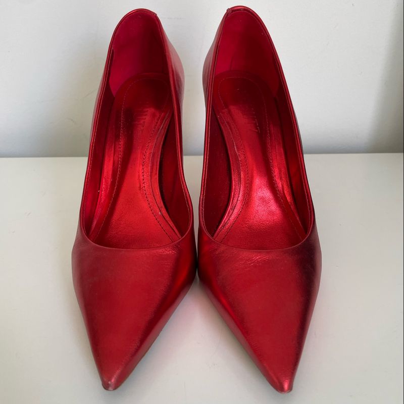 Scarpin schutz sale vermelho