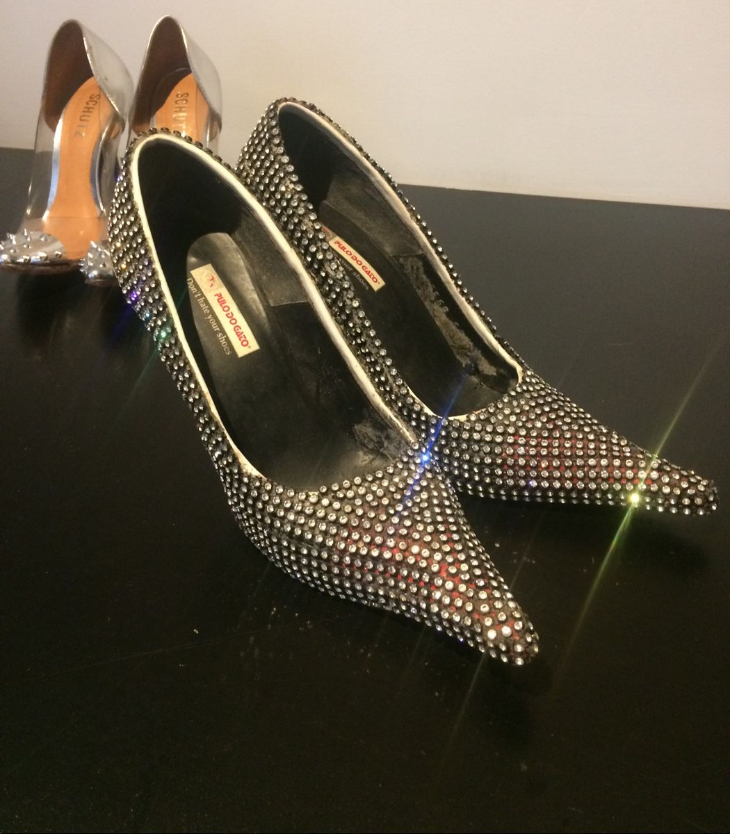 scarpin strass