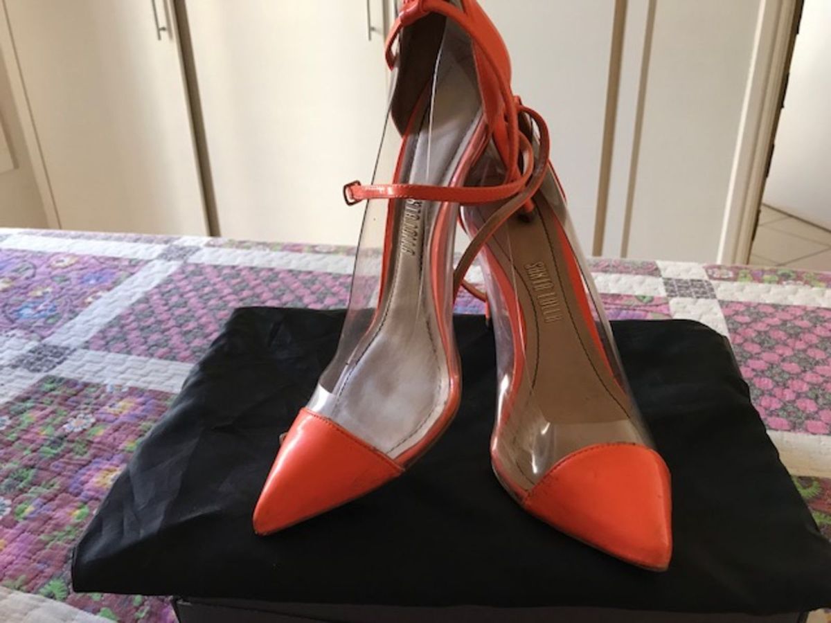 scarpin transparente santa lolla
