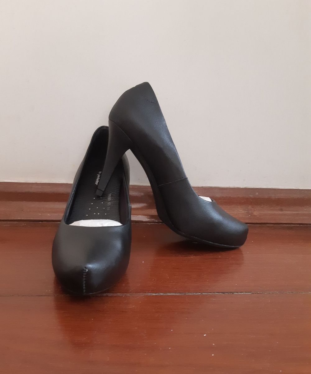 scarpin usaflex meia pata