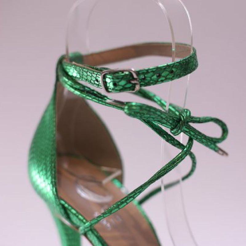 Scarpin Verde Sapato Feminino Uz Nunca Usado 60687337 enjoei