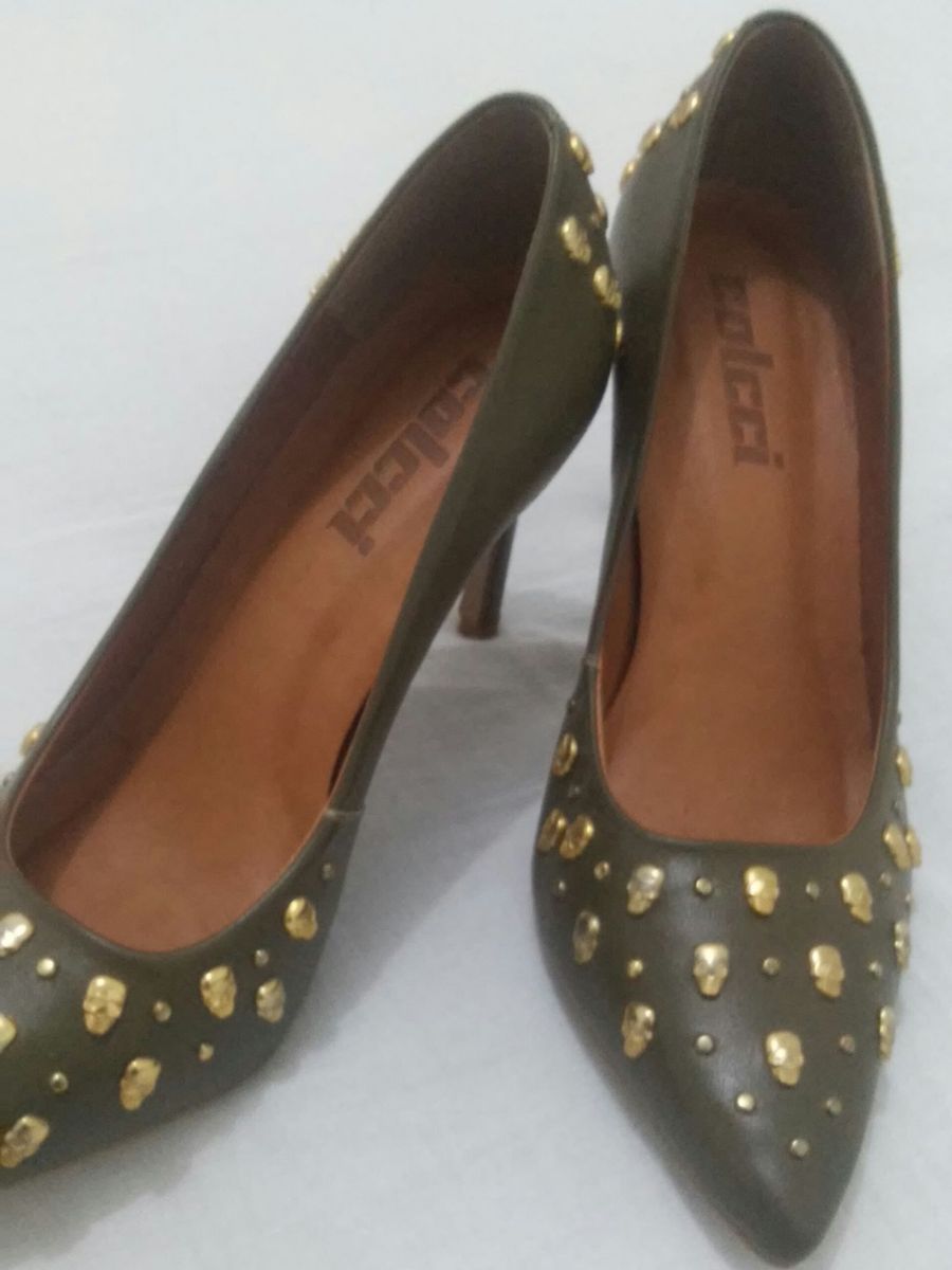 sapato verde militar