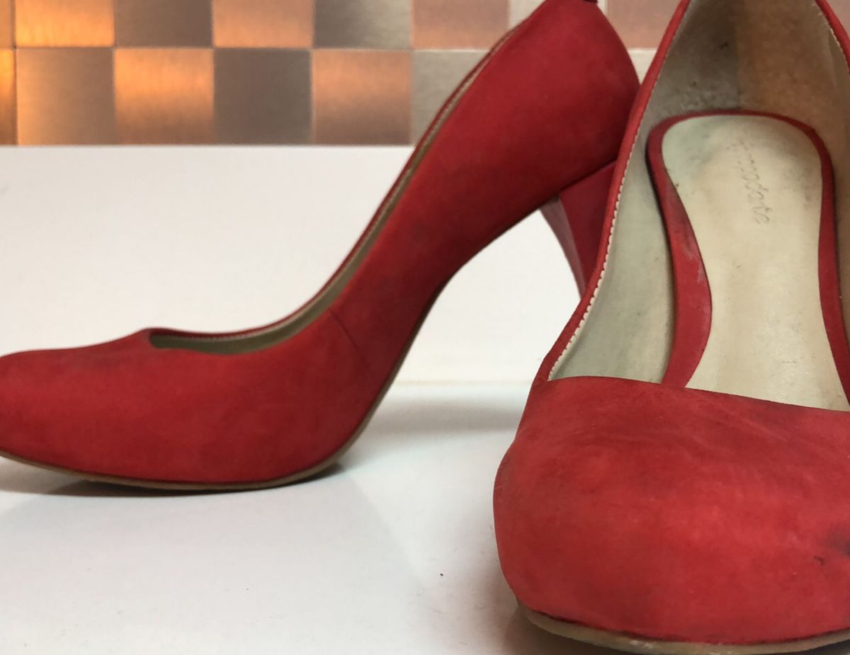 scarpin vermelho capodarte