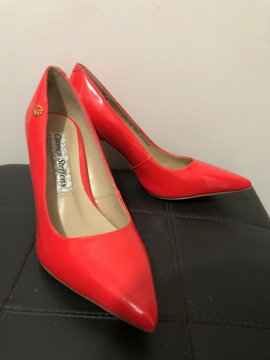 scarpin carmen steffens vermelho