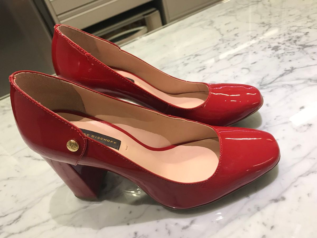 scarpin vermelho 33