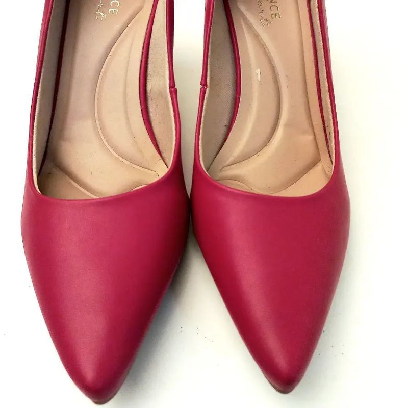 Scarpin sales vermelho constance