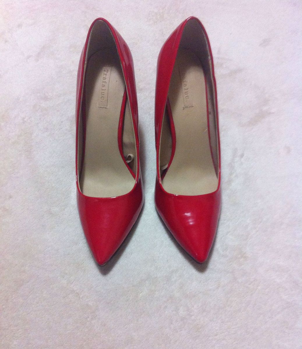 Scarpin Vermelho Zara | Sapato Feminino Zara Nunca Usado 2724253 | enjoei