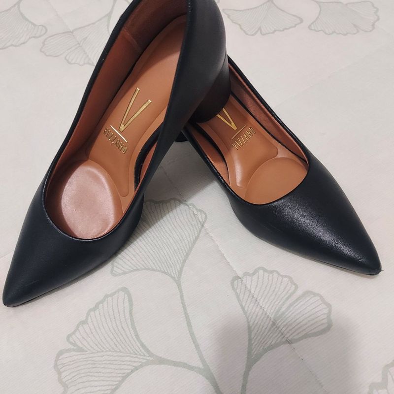Scarpin Vizzano 34 Preto Sapato Feminino Vizzano Usado 90590745 enjoei
