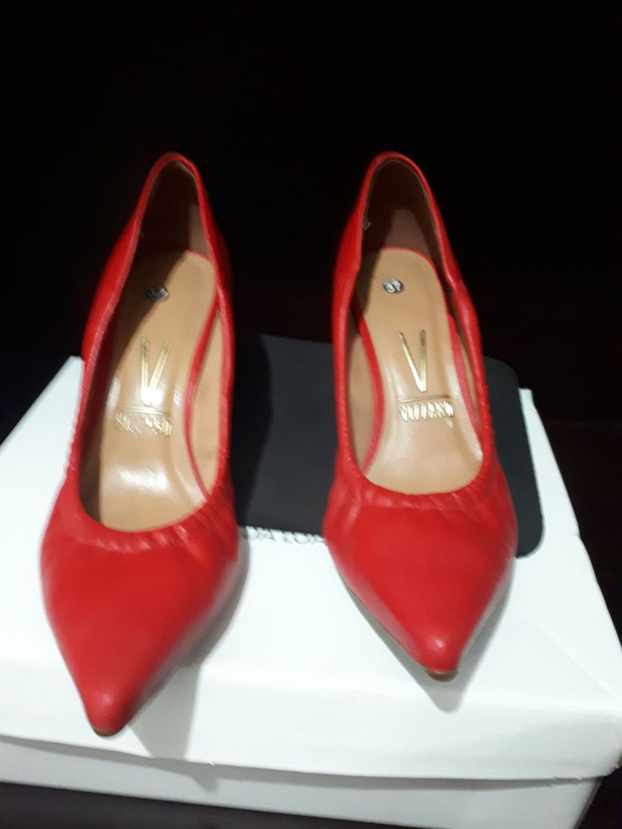 sapato scarpin vizzano com elastico