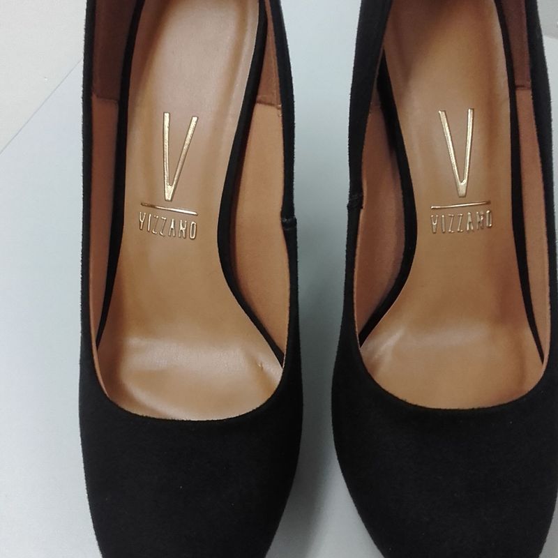 Scarpin Vizzano Meia Pata Tamanho 40 Sapato Feminino Vizzano