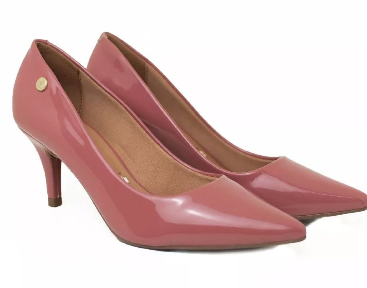 scarpin vizzano salto médio - sapatos vizzano