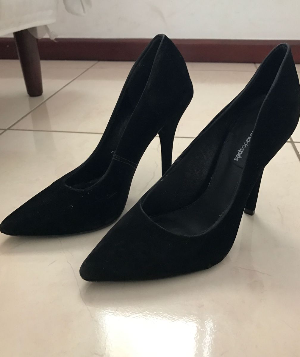 Scarpin Sapato Feminino Sonho Dos P s Usado 19502631 Enjoei